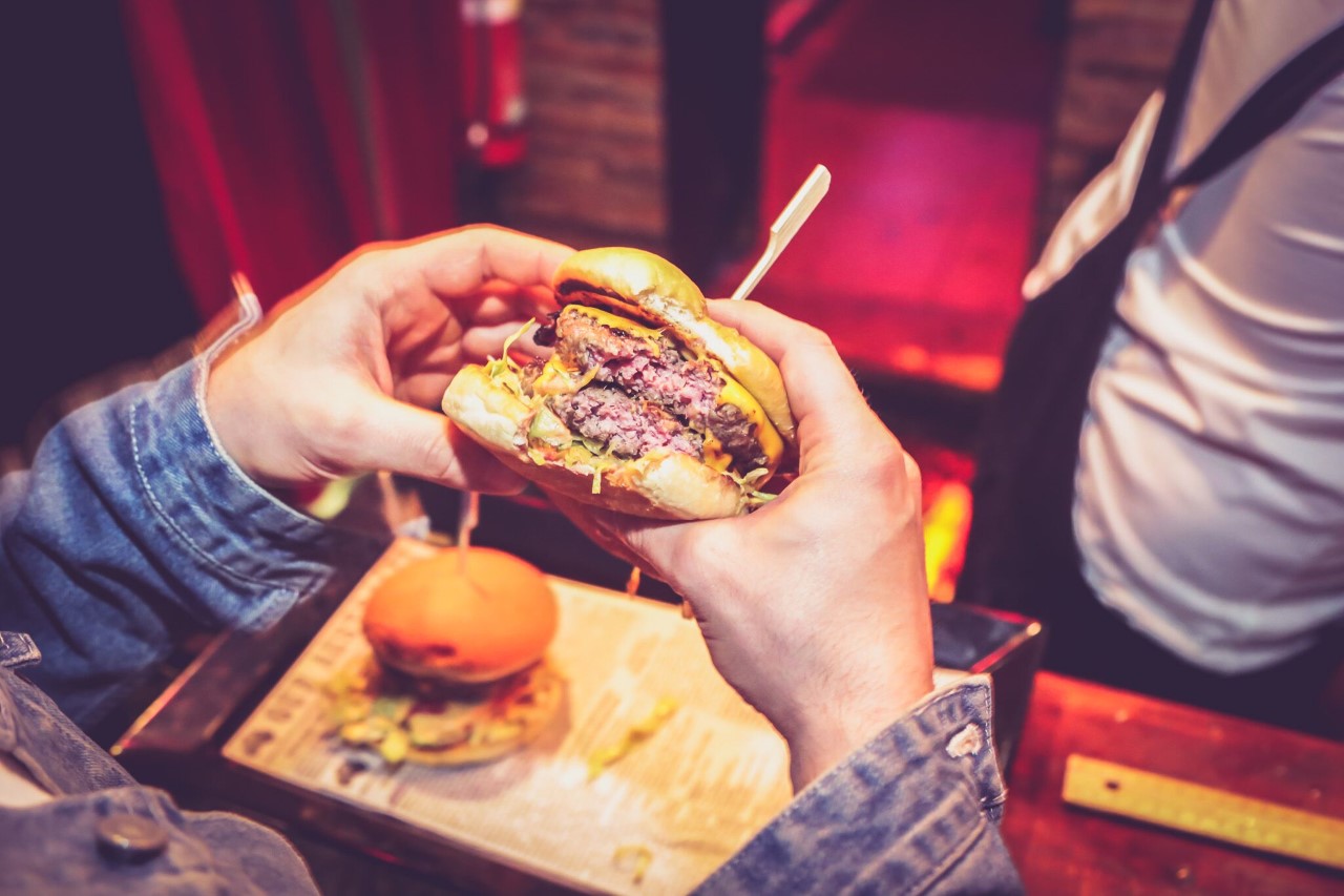 Burger - Menu Item - Top Yard Rooftop Bar