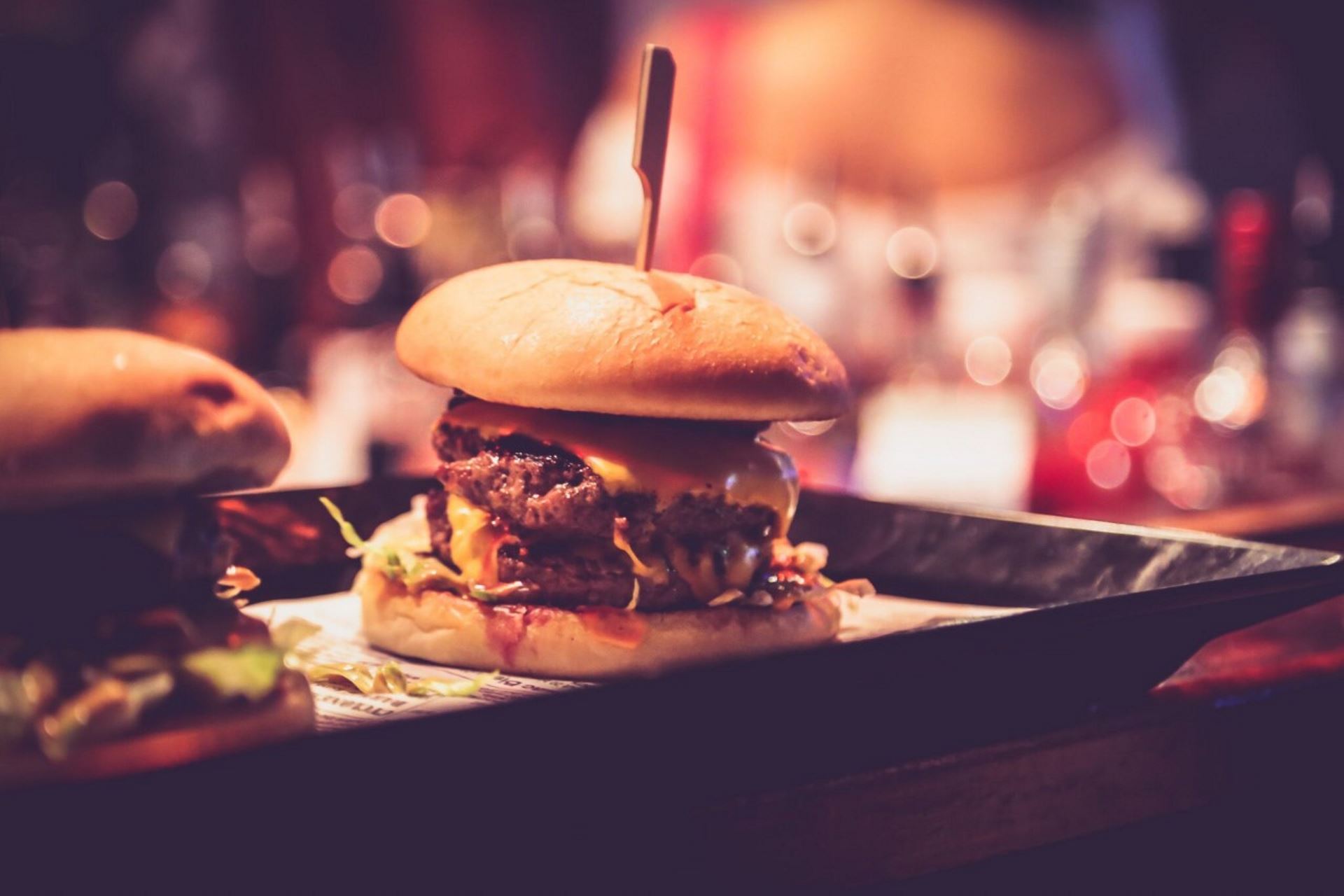 Burger - Menu Item - Top Yard Rooftop Bar